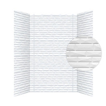 Vista - MirroFlex - Tub and Shower Walls - Gloss White Vista - MirroFlex - Tub and Shower Walls - Gloss White