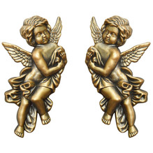 FAD Hand Painted Onlay - Pompeii Angel 13 in  x 6-7/8 in - #OPAOF-032-OG