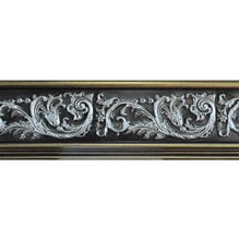 Foliage - FAD Hand Painted Flat Molding for Panel 7 in - #FMF-011-4