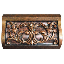 Emery FAD Hand Painted Crown Molding Coupling  -  #CMCF-003