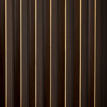 Gilded Peaks Polystyrene Wood Slat Walls 94.5 in x 9.45 in - MG - 1504 (Pack of 10) / 62 sqft - Mahogany