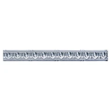 Puffy Arches - Tin Cornices - 4.3 in. Wide 4 ft. Long - #810 - (Pack of 6 and 12) / 24 - 48 ln.ft. - Lacquered Steel