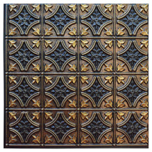 Gothic Reims IV - FAD Hand Painted Ceiling Tile 24 in X 24 in - #CTF-009-4