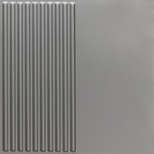 Fine Pillar - Peel and Stick - Faux Tin Ceiling Tiles - 12 in x 12 in - #9008 - (Pack of 20) / 20 sqft - Silver