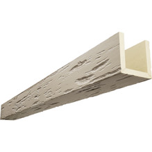 Timberthane Faux Wood Ceiling Beams - 3-Sided & 10 ft. Length - Pecky Cypress + Sand Dune