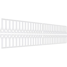 Cedar Park Fretwork Wainscot Wall Panel - (Pack of 4)