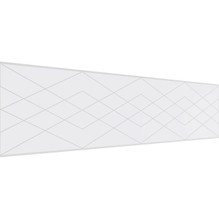 Diamond Argyle PVC Fretwork Wainscot Wall Panel - (Pack of 4)