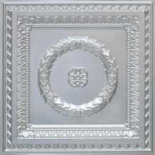 LOT # 3090 #210 Silver (100 SQ FT) 25 PCS Drop in / Glue up Ceiling Tile in PVC LOT # 3090 #210 Silver (100 SQ FT) 25 PCS Drop in / Glue up Ceiling Tile in PVC