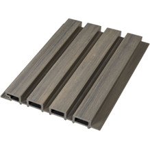 Linear WPC Exterior Wall Slat Panels 94.5 in x 8.62 in - (Pack of 5) / 28.27 sqft - Ancient Wood Linear WPC Exterior Wall Slat Panels 94.5 in x 8.62 in - (Pack of 5) / 28.27 sqft - Ancient Wood