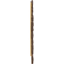 EverStone - Acadia Ledge - Faux Stone Panel - 49 in x 25.5 in x 1.25 in - Autumn Bronze  - Side View
