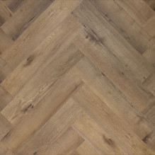Blues Herringbone SPC Vinyl Flooring Planks - 29.5 in x 5.9 in Harpo Oak