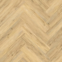 Blues Herringbone SPC Vinyl Flooring Planks - 29.5 in x 5.9 in - King Oak - Covers 16.94 sq. ft. per pack