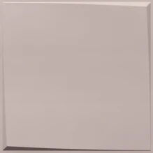 Bevel - Faux Tin Ceiling Tile  - Drop In - 24 in x 24 in - #V3006 - Dawn Pink