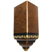 FAD Hand Painted Crown Molding - Inside Corner Block - #CMCBF-001-9