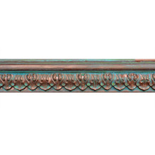 Blackthorne Acanthus - FAD Hand Painted Flat Molding - 94-1/2 in x 2 in x 3/4 in - # FMF-010-8