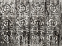 Savannah MirroFlex Abstract Silver 18 in. x 24 in. Glue-Up PVC Backsplash 