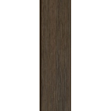 Flat WPC Exterior Wall Slat Siding and Cladding Panels 94.5 in x 8.62 in - Light Walnut