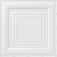 Madison - MirroFlex - Acoustic Ceiling Tiles - 2 ft x 2 ft - (Pack of 8) / 32 sqft - Gloss White