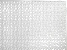 Metro MirroFlex Gloss White 18 in. x 24 in. Glue-Up PVC Backsplash Kit