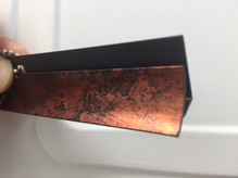 Sample of an inside corner trim