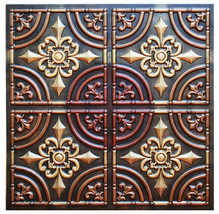 Wrought Iron - FAD Hand Painted Ceiling Tile - #CTF-008