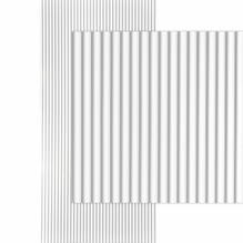 Ridges MirroFlex 4x8 / 4x10 Glue Up PVC Wall Panels