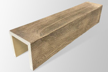 Faux Wood Beam - Sand Blast + Driftwood