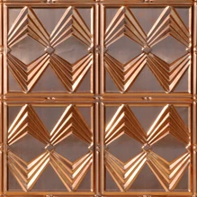Diamond Jim - Copper Ceiling Tile - #303 - Solid Copper