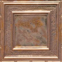 Make a Splash - Copper Ceiling Tile - #511 - Aged Copper / Aged Lacquered Copper