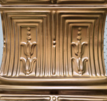 Double Tulips - Shanko - Copper Cornice - 10.8 in. Wide 48 in. Long - #808