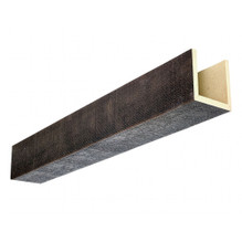 Faux Wood Beams - Rough Sawn + Espresso