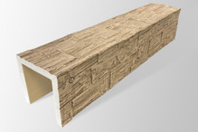 Faux Wood Beam - Hand Hewn + Driftwood
