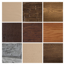 Faux Wood Beam Color and Texture - Sample - 4 in x 4 in