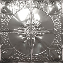 Poppy - Shanko - Tin Ceiling Tile - #306 -  24"x24" - Steel
