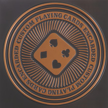 Faux Tin Ceiling Tile - 24"x24" - Antique Copper - #293