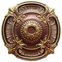 Spring Dreams II - FAD Hand Painted Ceiling Medallion -  #CCMF-119-B