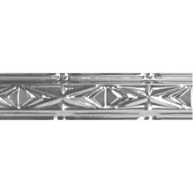 Deco Arrows - Powder Coated Tin Cornice - 3.5 in. Wide 48 in. Long - #909
