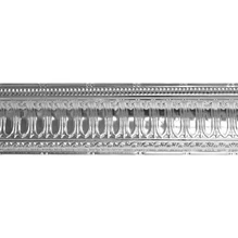 Powder Coated Tin Cornice - 9.3 in. Wide 48 in. Long - #900