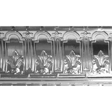 Fleurs de Lis - Shanko Powder Coated Tin Cornice 13 in. Wide 4 ft. Long - #807