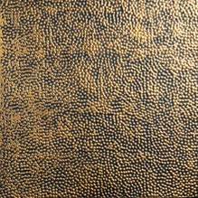 Pebbles - Hand Painted - Tin Ceiling Tile - #235 - 24"x24" - Midnight Gold