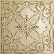 Butterfly Meadow - Hand Painted - Wall and Ceiling Patterns - #535 - 24"x24" - Antique Cream
