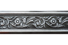 Foliage - FAD Hand Painted Flat Molding for Panel - Chair Rail - Casings - 94 1/2 in x 4 3/8 in x 3/4 in - FMF-003-4