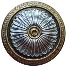 Spatial Projection - FAD Hand Painted Ceiling Medallion 14 in - #CCMF-024-2 Spatial Projection - FAD Hand Painted Ceiling Medallion 14 in - #CCMF-024-2