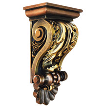 Acanthus Shell - FAD Hand Painted Corbel - #CF-010