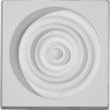 Endurathane Devon Plinth Block 3 1/4 in x 3 1/4 in x 1 1/8 in