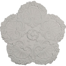 Shell - Urethane Ceiling Medallion - #CM25SH
