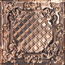 Casa Milano - Shanko Copper Ceiling Tile - 24 in x 24 in - #524 - Solid Copper