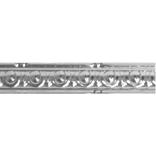  Puffy Arches - Tin Cornice - 2.6 in. Wide 48 in. Long - #810