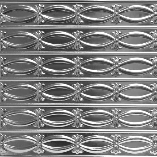 Buttons 'N' Bows - Tin Plated Steel - Wall and Ceiling Patterns - #606 - 24"x24" - Steel