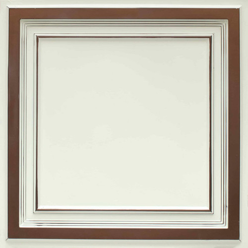 Galleria Faux Tin Ceiling Tile - #233 - Antique Mocha